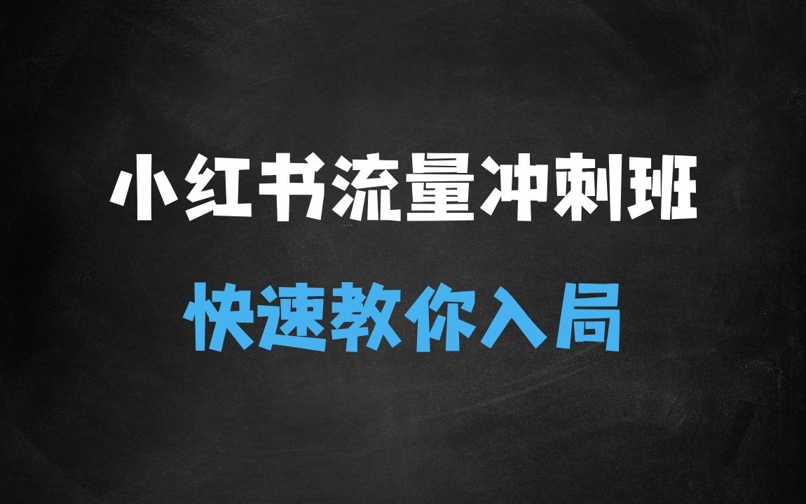 ﻿小红书流量冲刺班2025，最懂小红书的女人，快速教你2025年入局小红书 - 商业财富课程