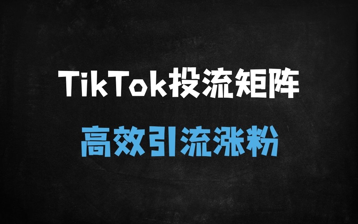 ﻿2025最新TikTok投流矩阵系统实战课程：从0到1掌握广告变现与店群运营秘籍 - 商业财富课程