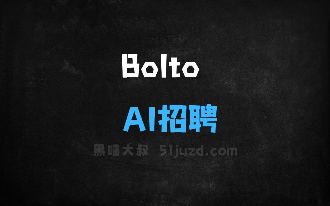 ﻿Bolto–AI招聘平台，专注软件工程师人才筛选 - AI办公工具