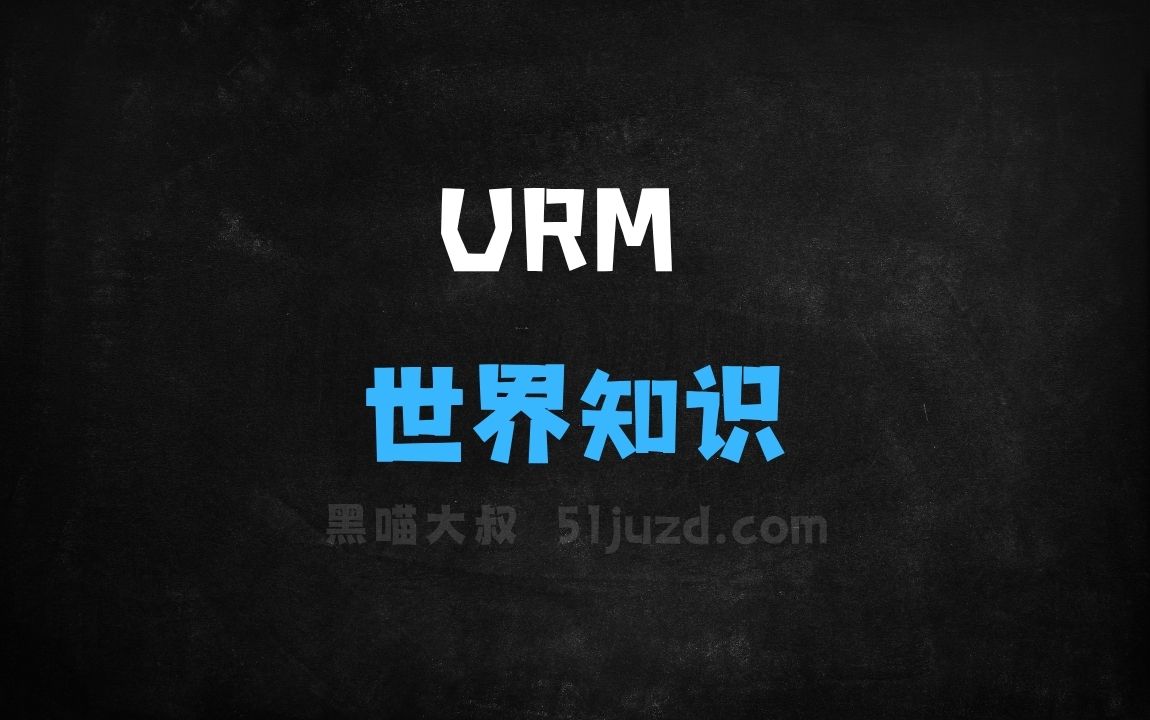 ﻿URM–阿里妈妈推出的世界知识大模型 - AI办公工具