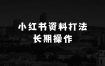 小红书学科资料2.0最新打法：小红书学科资料2.0最新打法，照抄搬运月入过万，可长期操作