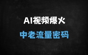 ﻿中老年流量新蓝海：AI生成“灵狐报恩”视频号日赚300+实操指南