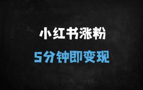 ﻿小红书冷知识账号暴利变现！日更半小时，0门槛月入过万攻略（附详细拆解）