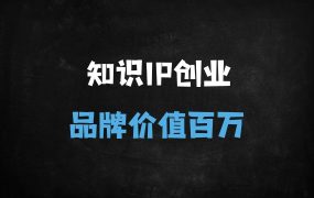 ﻿从0到1打造知识IP变现全攻略：30天孵化个人品牌，抓住ChatGPT时代红利（附避坑指南）
