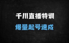 ﻿2025千川运营实战课：直播间爆量打法+主播培训+过款技巧深度解析（附8小时录音+视频课件）