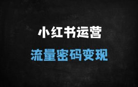 ﻿小红书运营从0到1实战指南：基础规则+精准定位+爆款流量密码解析