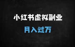 ﻿小红书虚拟店铺副业训练营1.0：零基础月入过万实战指南（附13步完整教程）