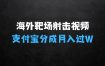 利用海外靶场射击视频，挣支付宝分成收益，轻松月入过W【揭秘】