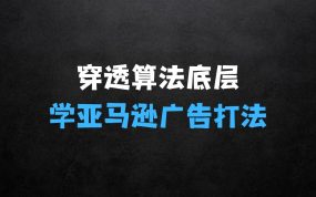 ﻿穿透算法底层，学亚马逊广告打法SP篇：从算法侧讲广告架构和实操打法，让你不再只学会表层方法