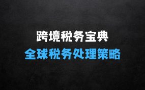 ﻿跨境税务宝典教程：跨境电商全球税务处理策略