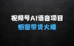 视频号AI语音对话项目，野路子玩法，橱窗带货条条火爆