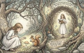 复古童话插画提示词：小红书爆款，一键将照片转为1920s大师级手绘方案