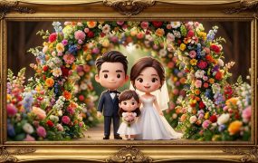 AI照片转3D Q版方案：普通家庭婚礼照一键变身3D大片，个性化礼品定制变现指南