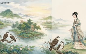 古诗词视觉化方案：一键生成《诗经》意境国风大片，助力自媒体内容高级感