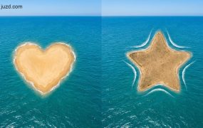 创意视觉设计方案：超现实海水劈开特效提示词，0基础打造电影级震撼视觉大片