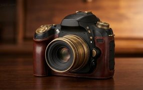 商业级复古相机设计提示词方案：1分钟打造高质感工业设计美学大片