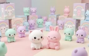 手办设计自媒体变现方案：3分钟批量产出爆款卡哇伊盲盒玩偶全流程