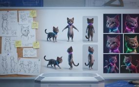 皮克斯风格IP形象定制方案：多视角3D三视图提示词，助力个人IP商业变现