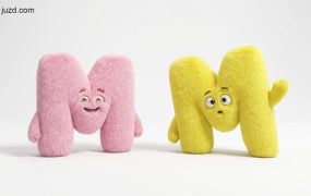 3D毛绒字母IP头像定制方案：零基础打造自媒体高辨识度爆款形象