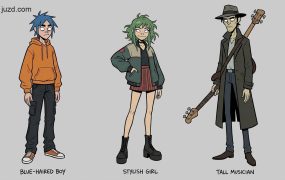 潮酷IP形象定制方案：AI生成Gorillaz艺术风格头像，打造高辨识度自媒体视觉