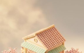 AI微缩景观插画提示词方案：一键生成高颜值玩具屋素材，自媒体博主视觉涨粉利器