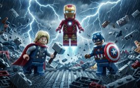 电影级乐高海报定制：0基础用AI一键生成史诗级超级英雄视觉大片方案