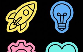 极简扁平贴纸图标生成方案：商业UI/PPT设计一键批量出图，打造高质感视觉标识