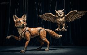 捷克木偶艺术风格提示词方案：自媒体视觉营销必备，一键生成高质感手工木雕艺术图