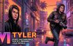 GTA6游戏角色定制方案：一键生成Rockstar官方质感海报，自媒体游戏赛道涨粉利器
