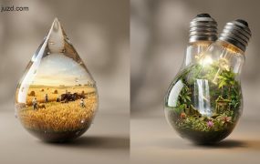 3D微缩景观创意设计方案：解锁治愈系透明模型生成，提升自媒体商业视觉价值