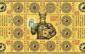 商业海报AI设计方案：打造赛博道教风爆款视觉，零基础复刻千万级品牌营销质感