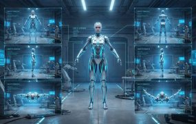 角色设计不求人：一键生成360度多角度视图，让3D建模参考图高度统一