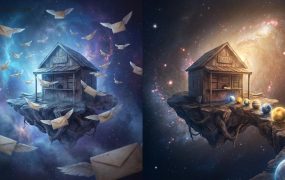 创意视觉赛道：自媒体图文“一键爆款”方案，魔幻现实主义风格让视觉张力直接拉满