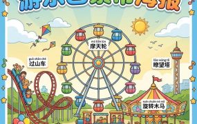 K12教育提效方案：游乐园主题带拼音识字小报，AI一键出图指南