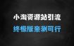 ﻿小淘资源站项目引流术终极版，亲测实操可行的