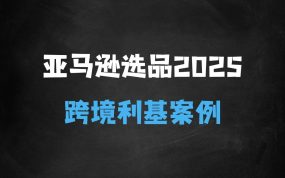﻿亚马逊跨境电商选品案例(更新2025年)，跨境电商利基选品