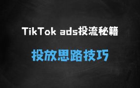 ﻿TikTokads投流秘籍，涵盖tiktok整体投放思路，教你搭建测试计划