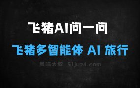 ﻿飞猪AI问一问–飞猪推出的多智能体AI旅行助手