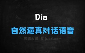 Dia–开源文本转语音模型,支持生成自然逼真的对话语音