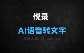 ﻿悦录–AI语音转文字工具，支持多种语言和方言、准确率高达95%+